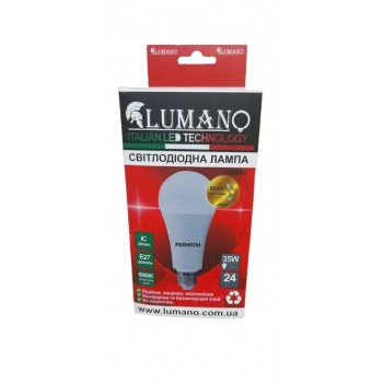 Лампа LED 35W E27 6000K 3150Lm A95 LU-A95-35276 TM LUMANO