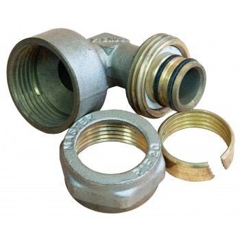 Колено обжимное с внутренней резьбой Raftec 20x3/4" UV-2002