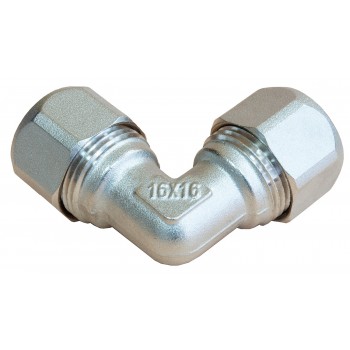 Колено обжимное Raftec 16x16мм UR-1616