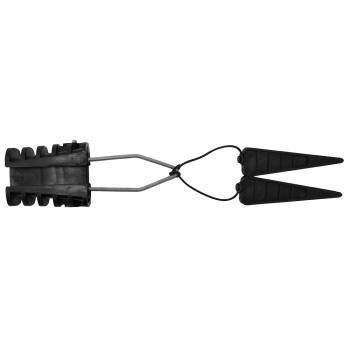 Анкерный изолированный зажим E.NEXT e.i.clamp.pro.la.1.s4 с жесткой скобой