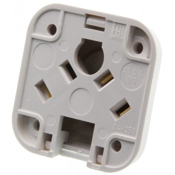 Кнопка звонка Lemanso LDB37 белая