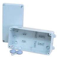 Коробка монтажная распределительная Bemis BB2-0631-0003 IP44 термопластиковая 120X225X80