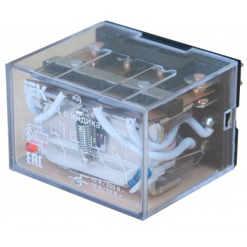 Реле промежуточное IEK РЭК77/4 (LY4) 10А 220В АC