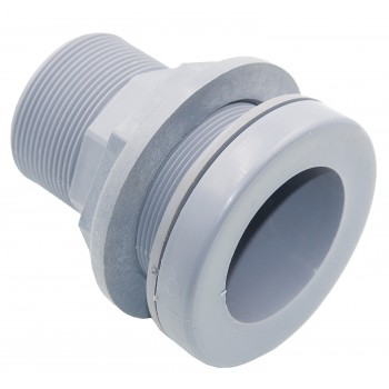 Врезка в бак пластиковая с наружной резьбой 2"