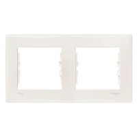 Рамка 2-постовая горизонтальная IP44 Schneider Electric Sedna Слоновая кость