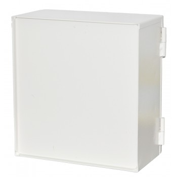 Щит уличный антивандальный, двухдверный Аконит ЩРА 1-3 для 1-фазного счетчика и 3 автоматов