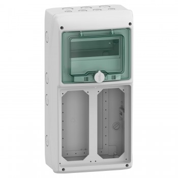 Щит распределительный Schneider Electric Mureva IP65 1x8 2-промышленный разъем на 63А