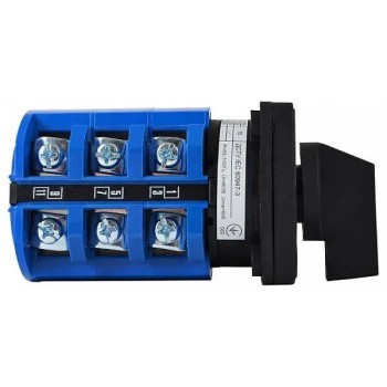 Переключатель пакетный типа ПКП Energio  63А/4. (1-0-2, 3 полюса)