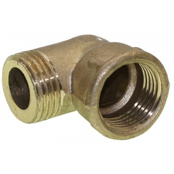 Угол латунный 1/2" вн-нар. под прокладку