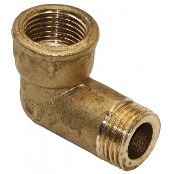 Угол латунный 1/2" вн-нар. удлиненный под прокладку