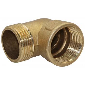 Угол латунный 1" вн-нар.