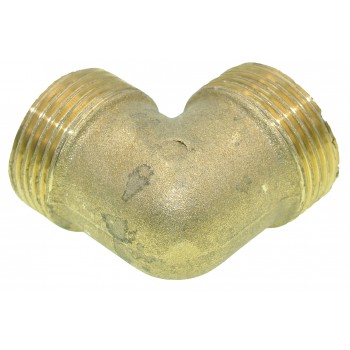 Угол латунный 1" нар-нар.