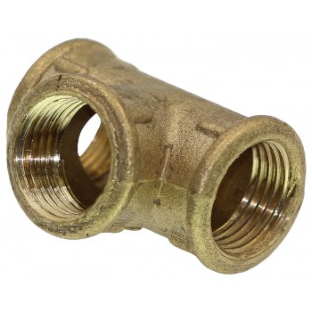 Тройник латунный 1/2" ВВВ