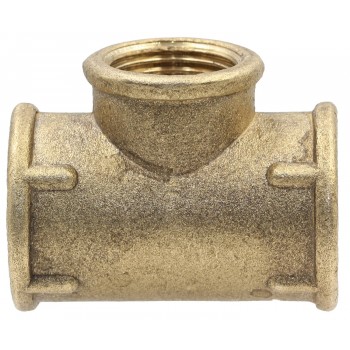 Тройник латунный редукционный 3/4"x1/2"x3/4" ВВВ