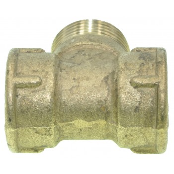 Тройник латунный 1" ВНВ