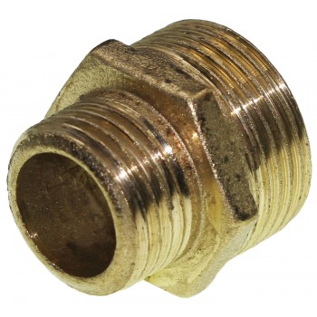 Ниппель редукционный латунный 1"x3/4"
