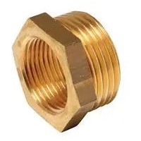 Футорка латунная 1"x1/2" нар-вн.