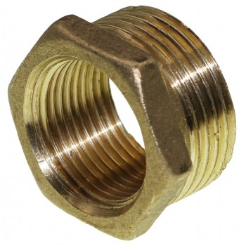 Футорка латунная 1"x3/4" нар-вн.