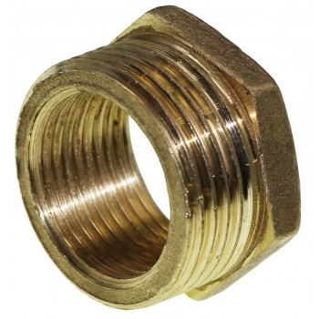 Футорка латунная 1"x3/4" нар-вн.