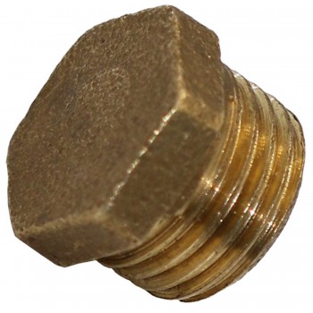 Заглушка наружная латунная 1/4"