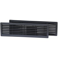 Дверная решетка Air Roxy 115*435 графит 02-125