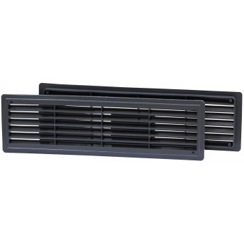 Дверная решетка Air Roxy 115*435 графит 02-125