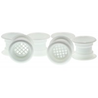 Дверная решетка Air Roxy втулка 6шт белая 02-114