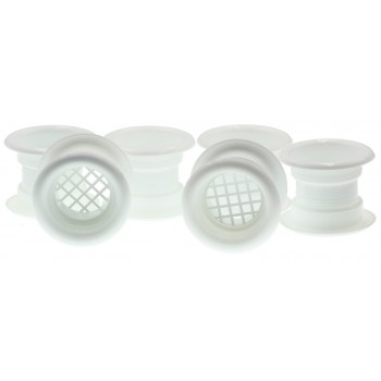 Дверная решетка Air Roxy втулка 6шт белая 02-114