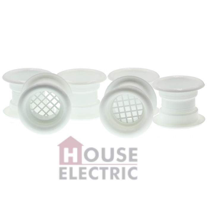 Дверная решетка Air Roxy втулка 6шт белая 02-114