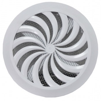 Вентиляционная решетка T-88 регулируемая D100-D150 c жалюзи