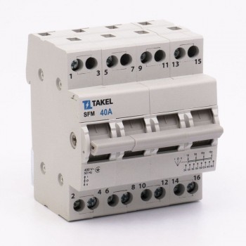 Переключатель ввода резерва перекидной Takel I-0-II SFM AC 4P 40A