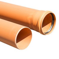 Труба для наружной канализации Polmark D110мм 2м x3.2мм