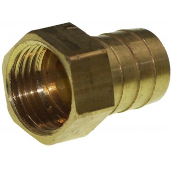 Штуцер латунный для шланга D 18 мм. с внутренним резьбовым соединением 1/2"