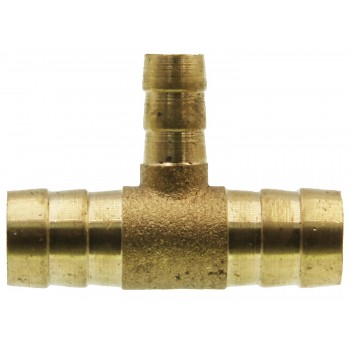 Тройник латунный редукционный для шланга (штуцерный) 16*10*16 мм