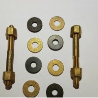 Набор креплений бачка к унитазу М8×80 латунь