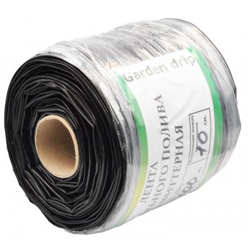 Лента эмиттерная Garden drip для капельного полива 7mil шаг 10см бухта 100м