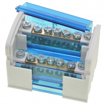 Шина нулевая E.NEXT e.cbs.pro 2.7 в корпусе на DIN-рейку