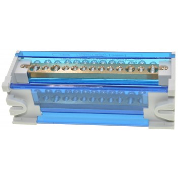 Шина нулевая E.NEXT e.cbs.pro 2.15 в корпусе на DIN-рейку