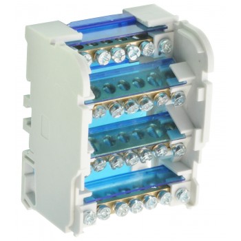 Шина нулевая E.NEXT e.cbs.pro 4.7 в корпусе на DIN-рейку