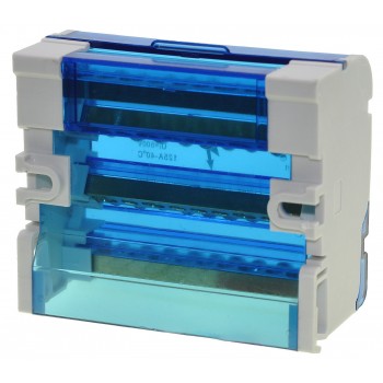 Шина нулевая E.NEXT e.cbs.pro 4.11 в корпусе на DIN-рейку