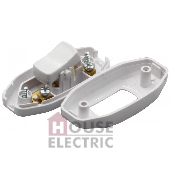 Выключатель для бра DE-PA 6А 250В белый