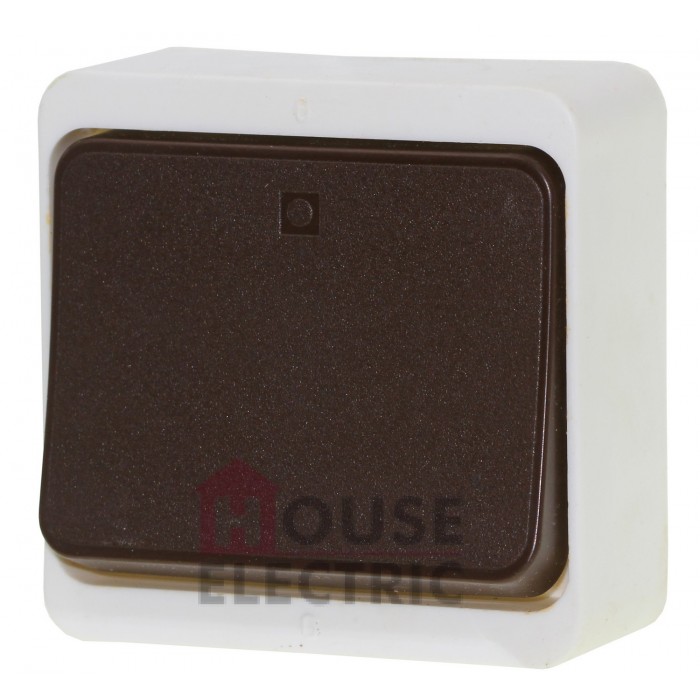 Выключатель одноклавишный накладной ДМЗ А1 4-005 4А 250В