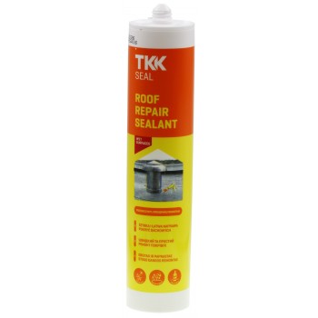 Герметик каучуковый TKK seal roof repair прозрачный 300 мл для битума и кровли