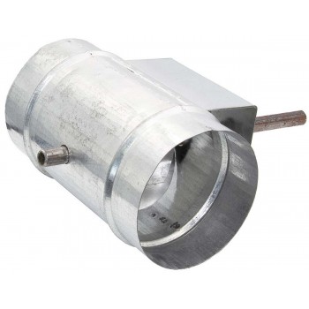 Дроссель-клапан вентиляционный круглый D100 под сервопривод