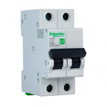 Автоматический выключатель Schneider Electric Easy9 4,5kA 2P 63A C