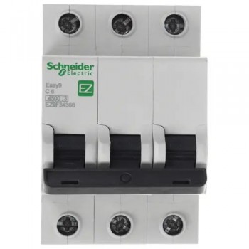 Автоматический выключатель Schneider Electric Easy9 4,5kA 3P 6A C