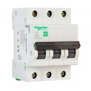 Автоматический выключатель Schneider Electric Easy9 4,5kA 3P 16A C