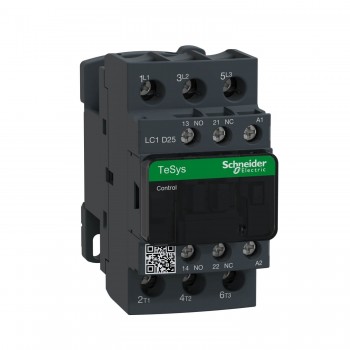 Контактор (пускатель) Schneider Electric LC1E50M5 3Р D 25А NO+NC 220V