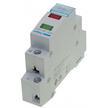 Индикатор модульный на DIN-рейку Hager двойной (зеленый и красный) LED 230В
