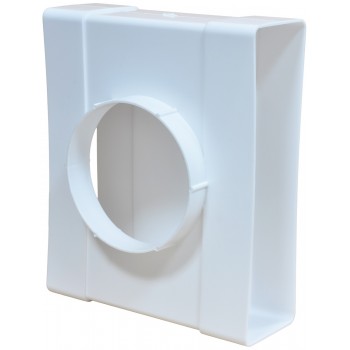 Тройник для плоских и круглых воздуховодов 60*204/d100 CKC